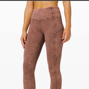 NWT Lululemon Fast and Free HR Tight 25”